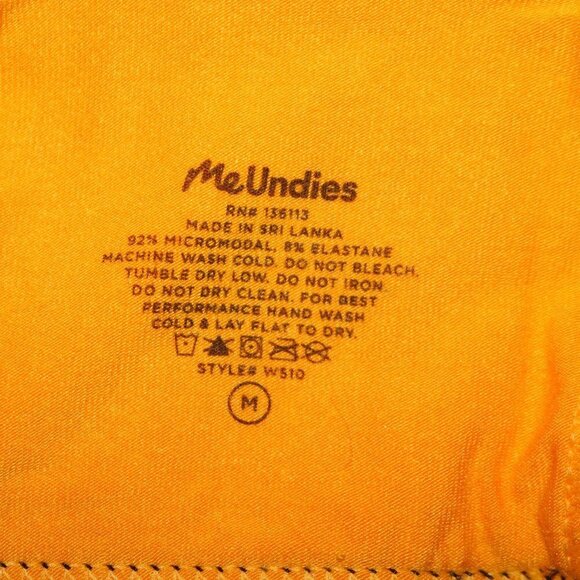 MeUndies U-back bralette zodiac Cancer the Crab unique pattern Med - NWOT - Picture 4 of 5